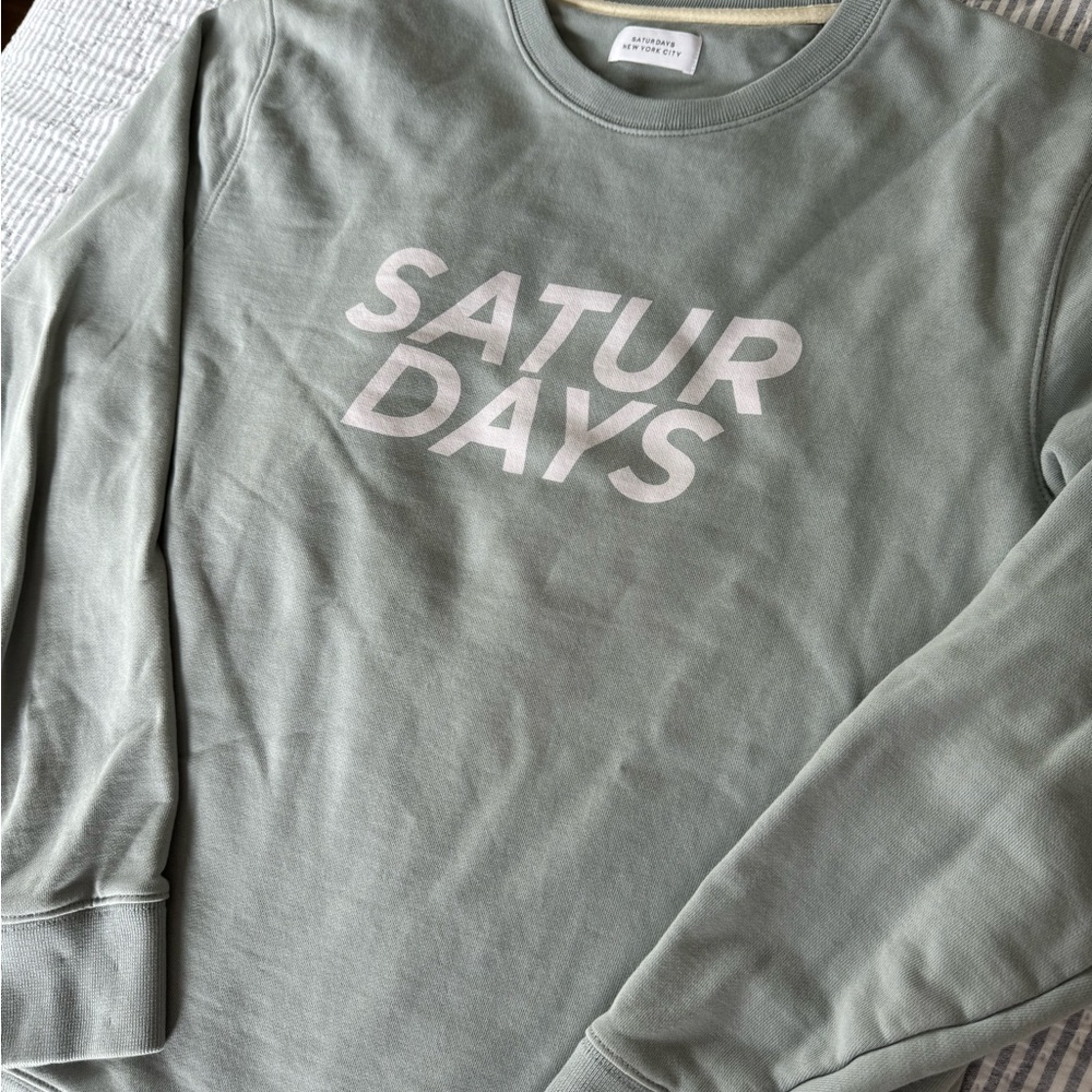Saturdays - crew neck sweatshirt - XL